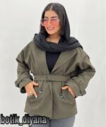 بارونی آستر دار مدل آلوینا