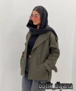 بارونی آستر دار مدل آلوینا