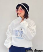 هودی نیم زیپ مدل برندا