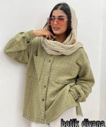 شومیز بیسکوییتی مدل ساندیا