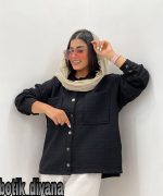 شومیز بیسکوییتی مدل ساندیا