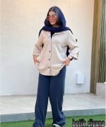 شومیز بیسکوییتی مدل شیوان