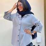 شومیز بیسکوییتی مدل شیوان
