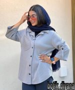 شومیز بیسکوییتی مدل شیوان