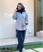 شومیز بیسکوییتی مدل شیوان
