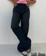 شلوار جین نیم بگ مدل آرلو