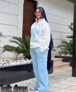 ست دورس شلوار مدل لیمفو