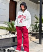 ست دورس شلوار مدل لیمفو