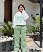 ست دورس شلوار مدل لیمفو