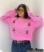 بافت دخترانه مدل چری