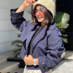 بارونی دخترانه کوتاه مدل رهاد