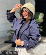 بارونی دخترانه کوتاه مدل رهاد
