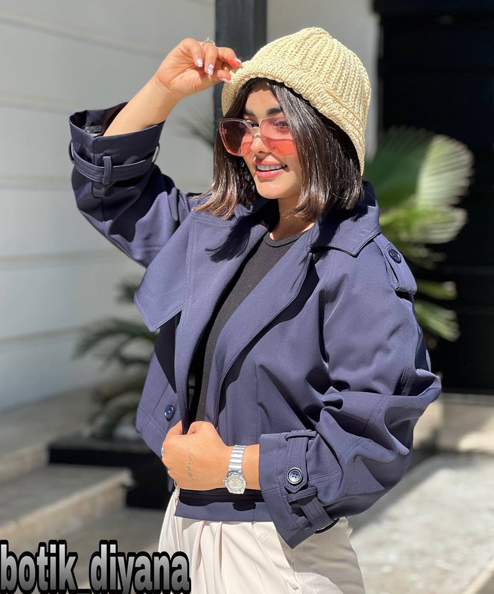 بارونی دخترانه کوتاه مدل رهاد