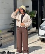 بارونی دخترانه کوتاه مدل رهاد