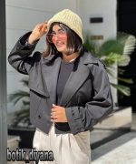 بارونی دخترانه کوتاه مدل رهاد