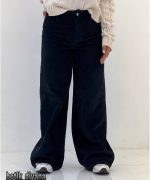 شلوار بگ مخمل کبریتی