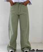 شلوار بگ کتان ترک مدل فلورانس