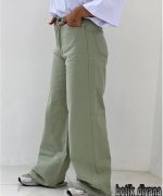 شلوار بگ کتان ترک مدل فلورانس