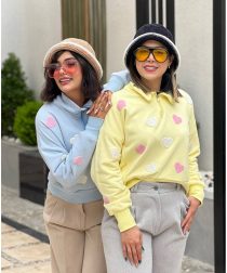 سویشرت قلبی مدل تامیلا