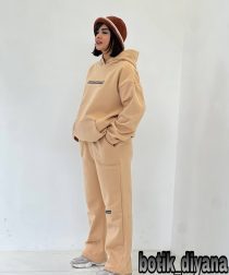 ست هودی شلوار مدل ناروین