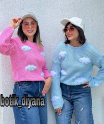 بافت دخترانه مدل ابر