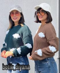 بافت دخترانه مدل ابر