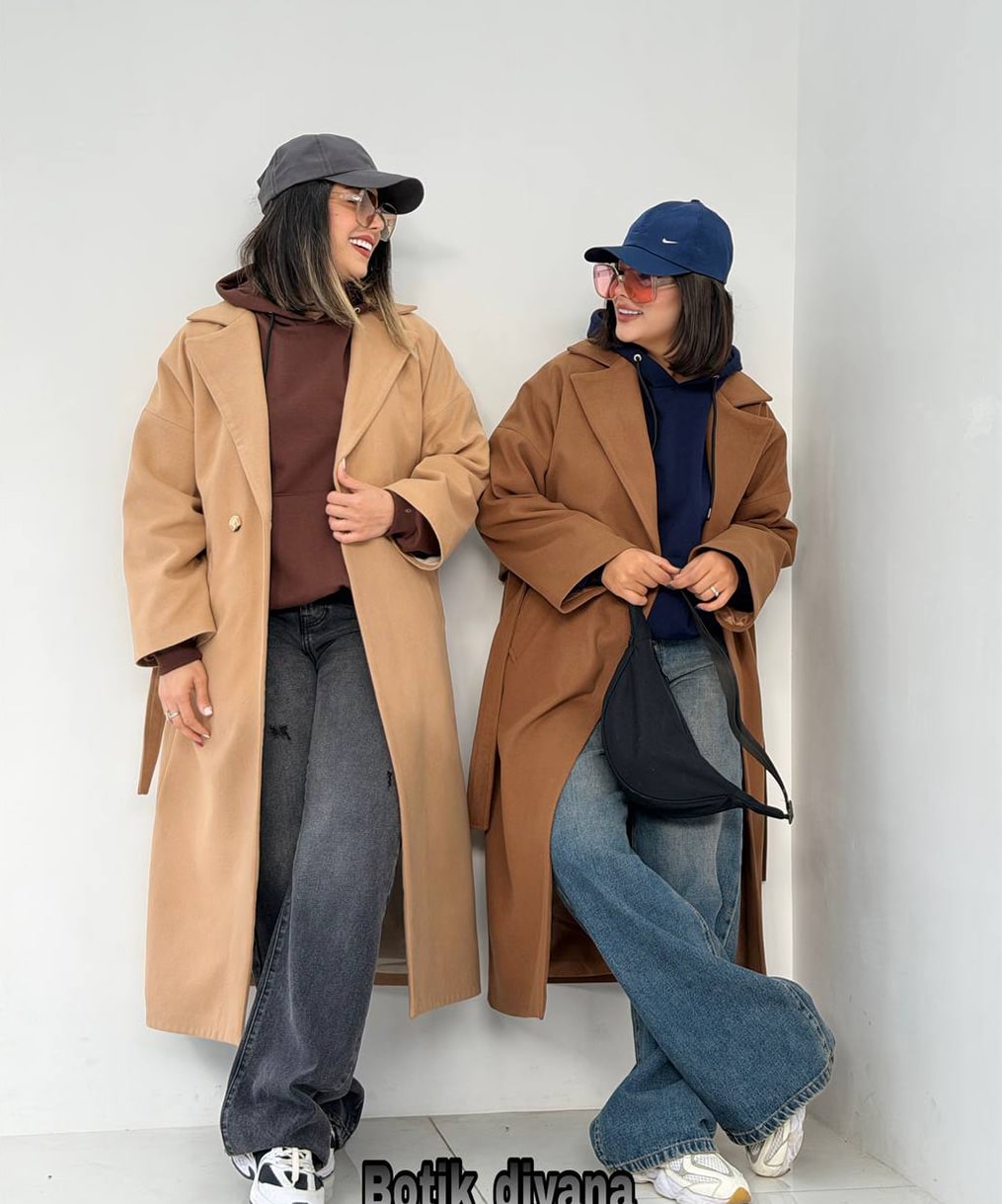 پالتو بلند مدل سمن