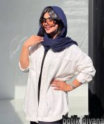 شومیز کتان مدل سایا