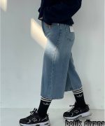 شلوار جورتس جین مدل اوشا