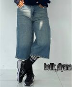 شلوار جورتس جین مدل اوشا