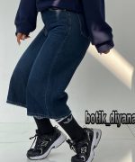 شلوار جورتس جین مدل اوشا