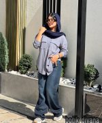 شومیز پاییزه مدل مهرنار