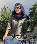 شومیز پاییزه مدل مهرنار