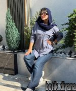 شومیز پاییزه مدل مهرنار