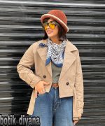 بارونی کوتاه مدل هونیا