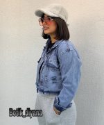 کت کراپ جین مدل نیتا