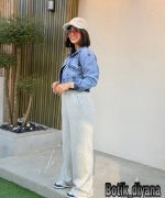 کت کراپ جین مدل نیتا