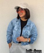 کت کراپ جین مدل نیتا