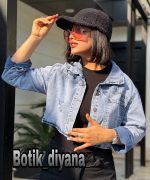 کت کراپ جین مدل نیکول