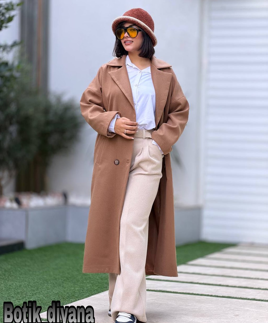 پالتو بلند فوتر مدل پاییزان