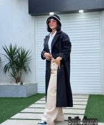 پالتو بلند فوتر مدل پاییزان