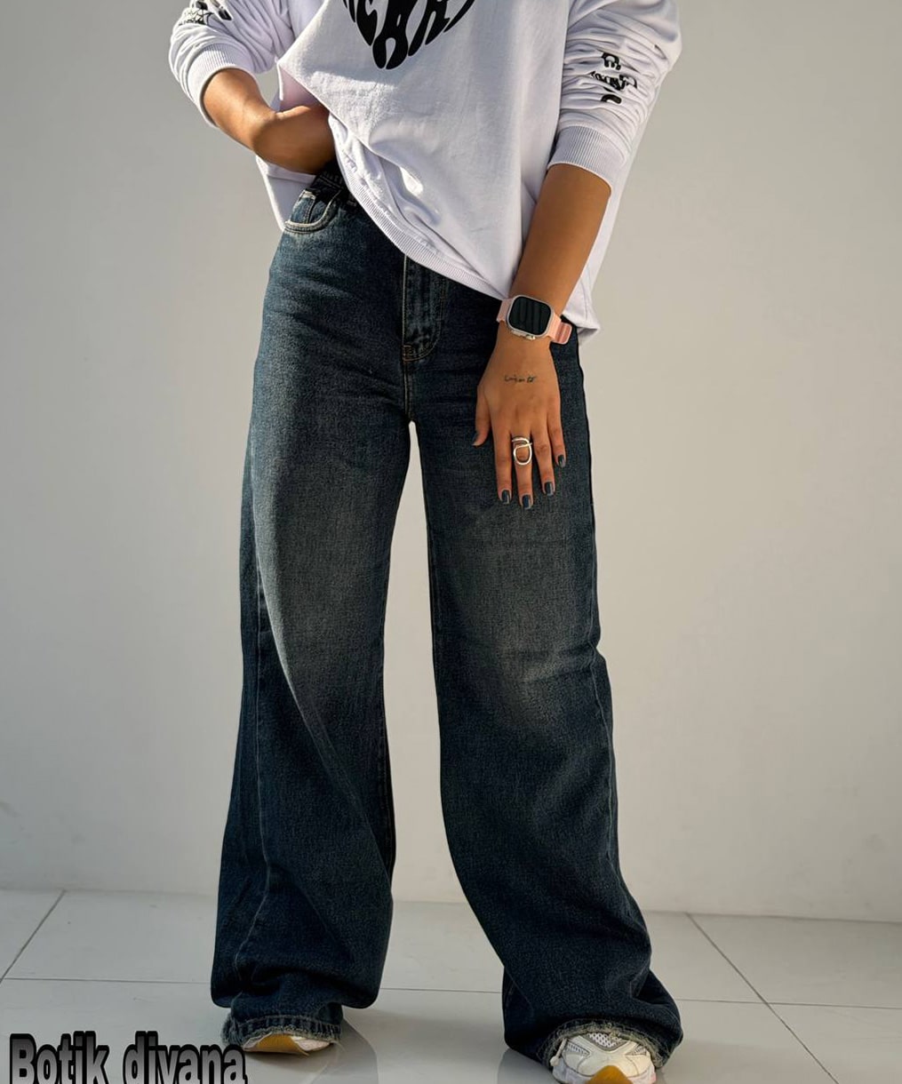 شلوار فلر بگ مدل سریتا