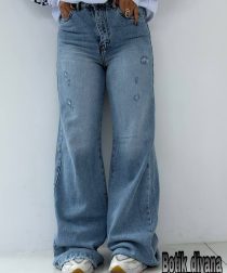 شلوار فلر بگ یخی