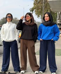 دورس نیم زیپ مدل دلسانا