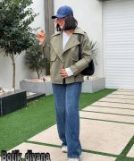 بارونی دخترانه مدل سوسن