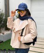 بارونی دخترانه مدل سوسن