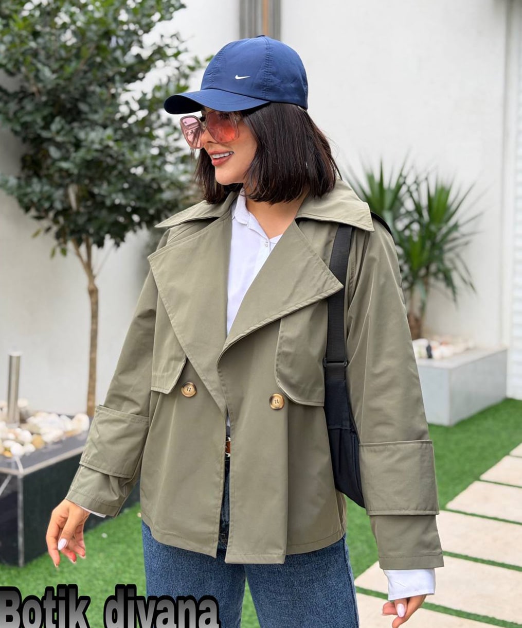 بارونی دخترانه مدل سوسن