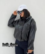 کاپشن چرم مدل جسکا