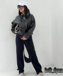 کاپشن چرم مدل جسکا