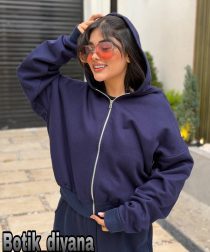 سویشرت کلاهدار مدل فرانک